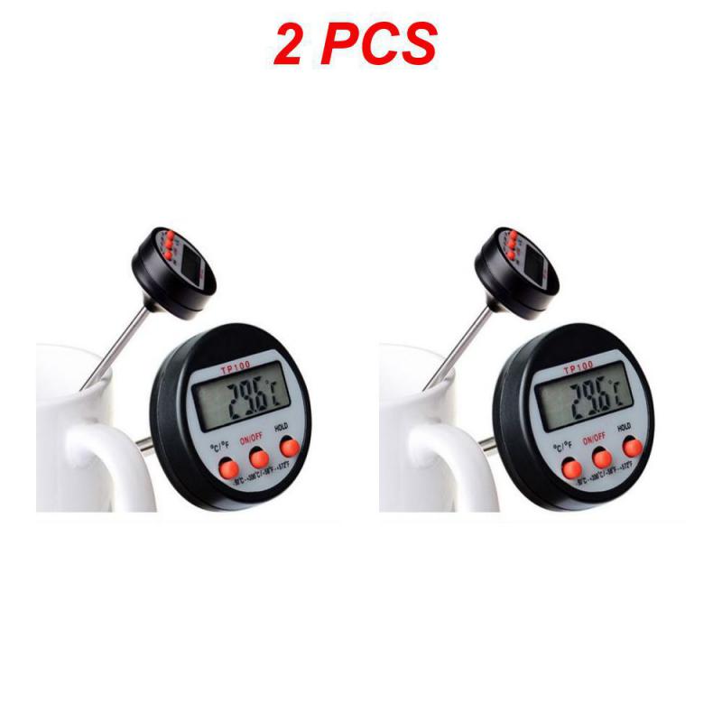 BBQ Thermometer Stainless Steel Barbecue Charcoal Grill Smoker Temp Gauge and Heat for Cooking Meat