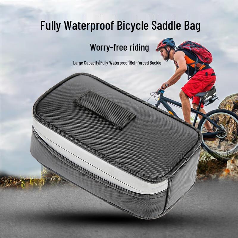Lishi Bicycle Waterproof Saddle Bag 7 inch