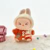 Nové styly Sada oblečení pro panenku pro Labubu Pletený svetr Šála Kalhoty Klobouk Taška Přívěsek pro panenku Dekorativní doplňky Oblečení pro Labubu