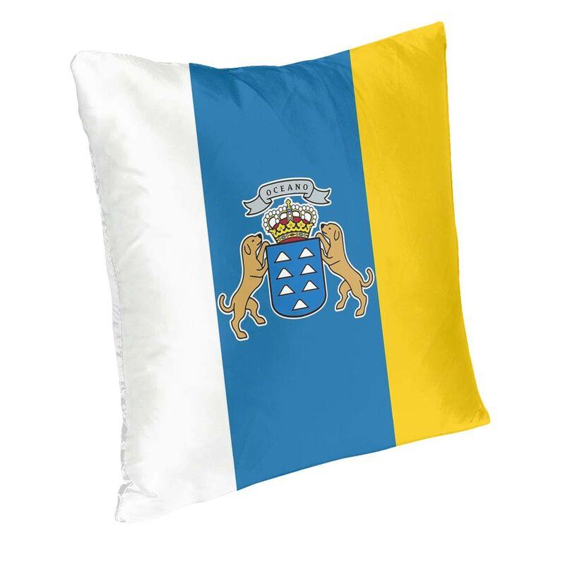 Nordic Canary Island Flag Cushion Cover Soft Flag Of Spain Throw Pillow Case Decoration Pillowcase