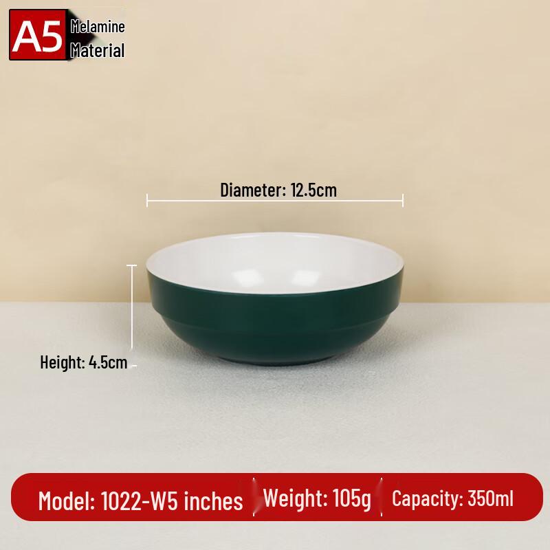 5-inch A5 Melamine Multi-purpose Bowl