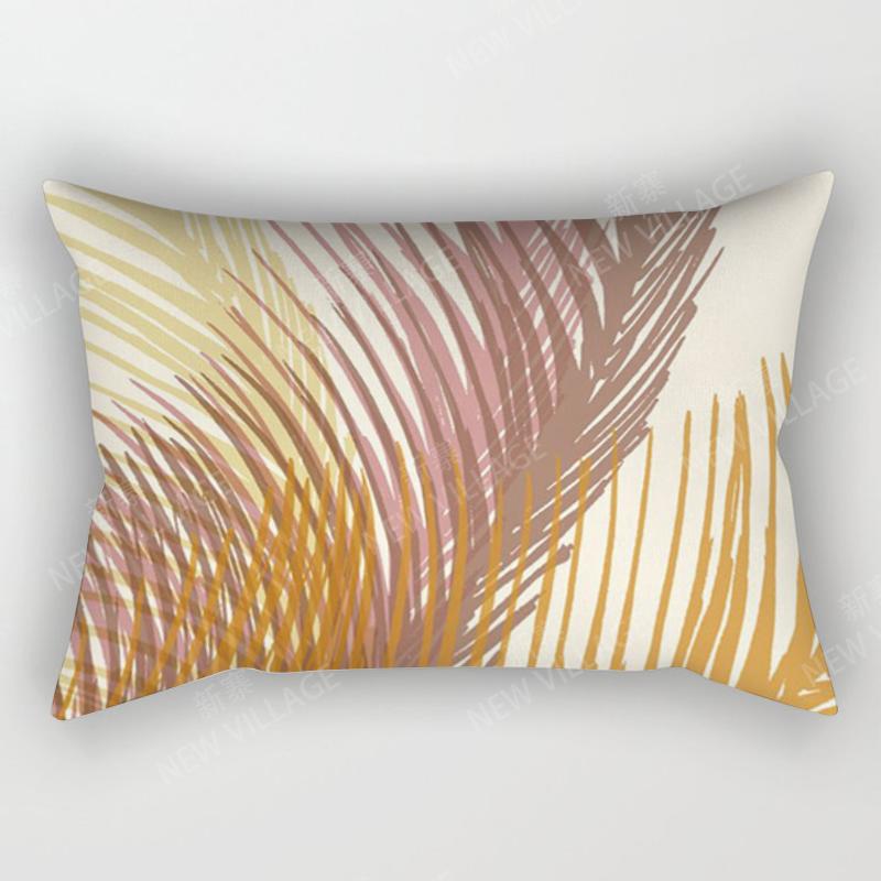 Nordische Herbst-Wohnkultur 30 x 50 cm Dekokissenbezug Sofa modernes Boho-Wohnzimmer Kissenbezug 30 x 50 cm 40 x 60 cm Pflanze