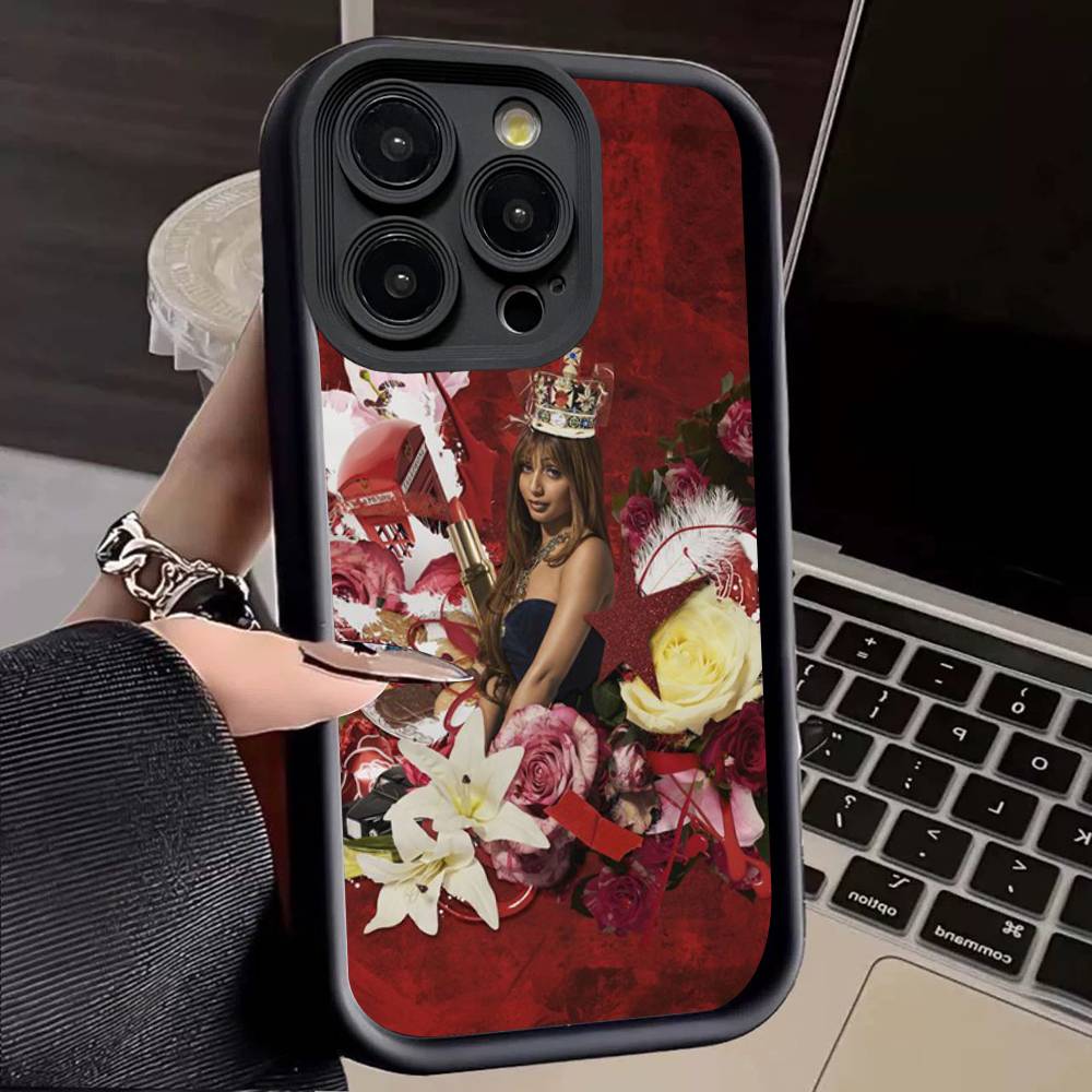 Singer Pinkpantheress Phone Case For IPhone 17 16 15 13 11 12 14 Pro Max Plus Silicone Cover Shell