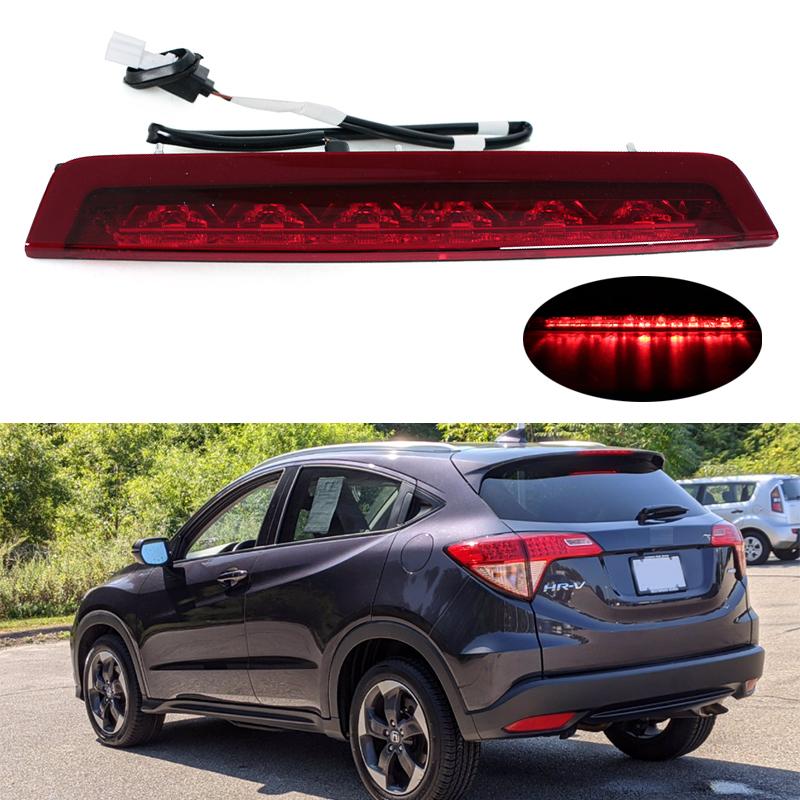 For Honda VEZEL HR-V HRV 2014- For Acura CDX 2018- Car Rear Windscreen 3Rd Third Brake Light LED High Mount Stop Lamp