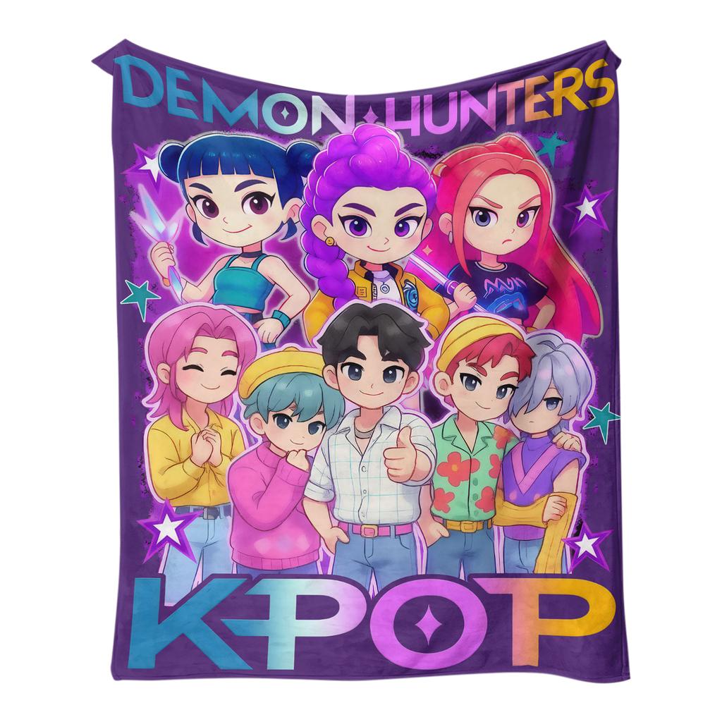 150*130cm Anime Peripheral Printed Warm Blanket