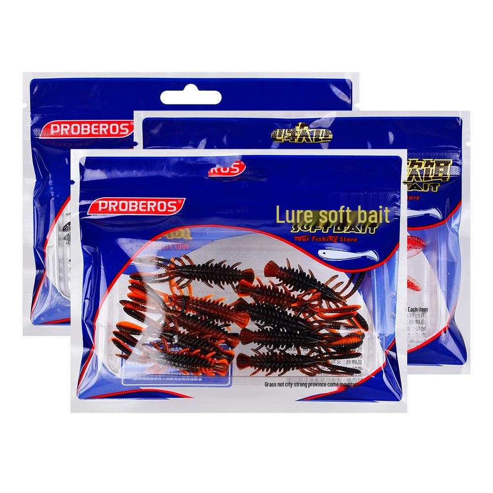 Floating Soft Shrimp Lure: Bionic Sinking Bait for Perch & Mandarin Fish