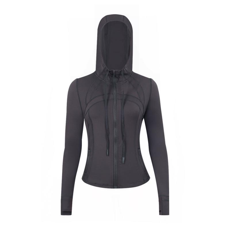 Lulu Original Women's Breathable Yoga Jacket - Spring/Autumn Fitness Top