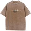 Classic Sound short-sleeve Men's and women's high-quality water-wash distressed old-fashioned retro casual graphic t shirts