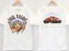 T-shirt Van Halen Live 1982 Diver Down Tour T-shirt Van Halen 1982 Logo Leone