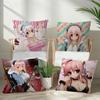 Beautiful Super SSonico Anime  4545cm Cushion Cover Pillow Cover Decor Pillowcase Home Pillowcase for Couch Pillow