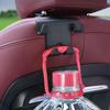 1/2Pcs Car Seat Headrest Hook Hanger Storage Organizer Universal For Handbag Purse Coat Fit Universal Vehicle Plastic