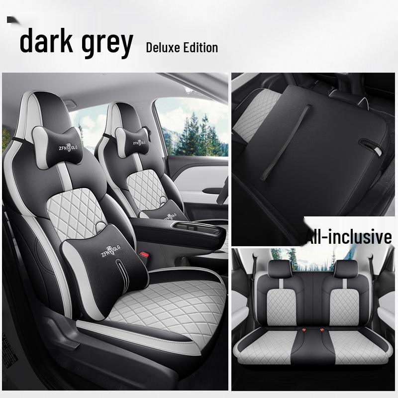 Wuling Bingo PLUS Cartoon Leather Car Seat Cover - All Seasons