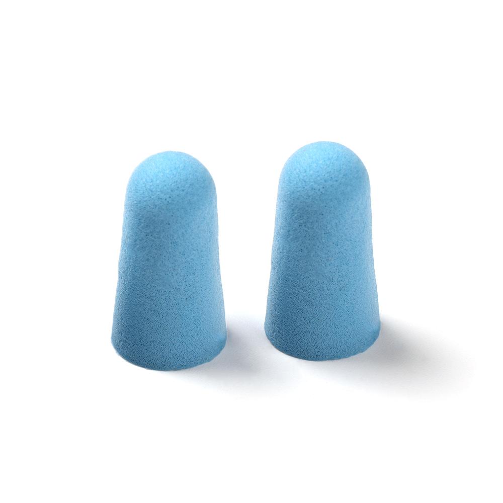 Random Color Travel Sleeping Soft Rebound Anti-noise Tapered Polyurethane Foam Earmuffs Earplugs