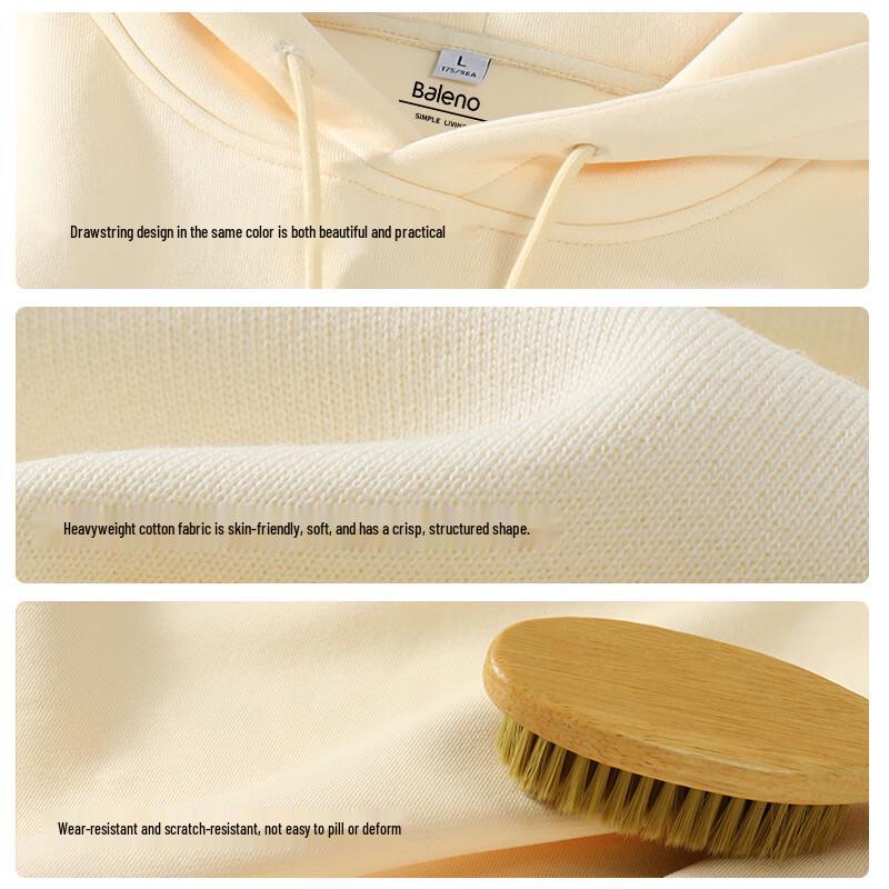 Baleno Men's Casual Loose Fit Hooded Pullover