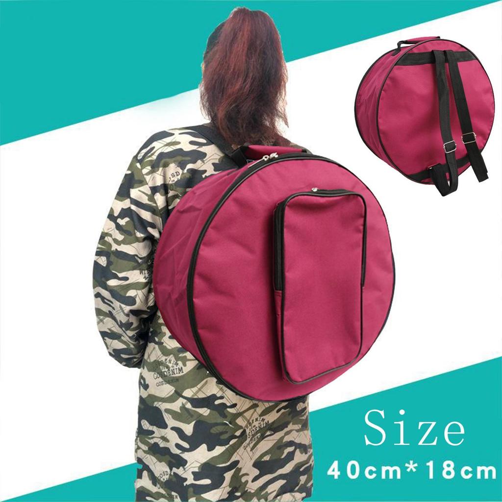 Koffer mit Trommel Schulterrucksack Aufbewahrung Snare Taschen Tasche Tasche Außengurt