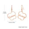 Exquisite Customized Earrings for Women, Personalized Name Letter Jewelry, Birthday Anniversary Gift