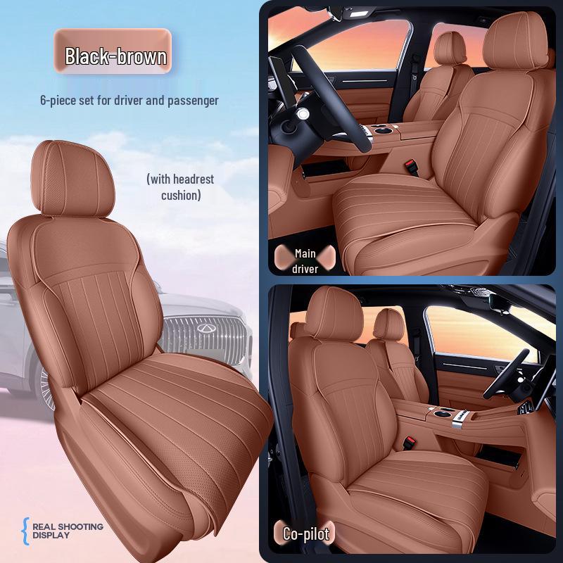 Tiggo 9X All-Season Breathable Seat Cushion & Cover for 25 New Model - Universal Car Ventilation Accessory.