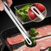 Food-grade Steel Barbecue Tongs Kitchen Tongs, Vegetable Tongs Reusable Barbecue Meat Tongs Cooking Tweezers Kitchen Tools