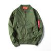 Men's Spring Autumn Stand Collar Casual Jacket Trendy Flight Suit Control Baseball Jacket
