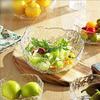 Changbaosen Light Luxury Glass Fruit Bowl Set