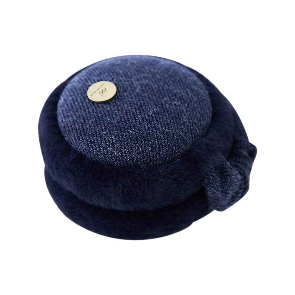 Outdoor Women Men Winter Ear-Muffs Cold Protection Earflaps Ear Warmer Foldable Plush Earmuffs