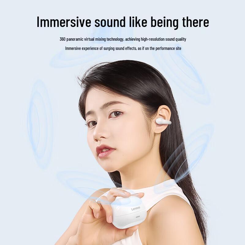 Lenovo TC3308 Wireless Open-Ear Clip Headphones