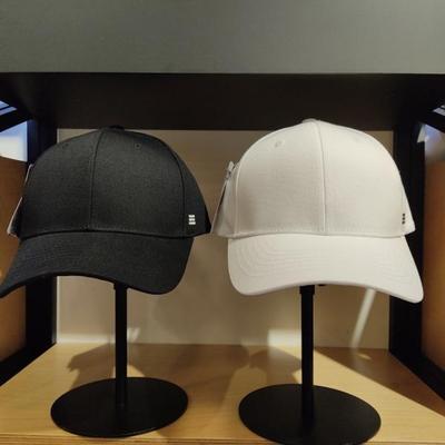 Black Reclusive Plain Soybean Baseball Cap BKC2UCC027