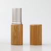 5pcs Empty Natural Bamboo Lipstick Tubes Friendly Cosmetic Containers Lip Gloss Storage for Lip Balm and Makeup