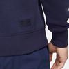 Fleece Lined Casual Sports, Winter Sweatshirt Men's Dark Blue DD4504-498