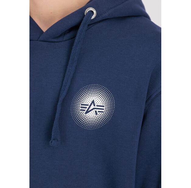 Толстовка Alpha Industries Dotted Small Logo Hoodie