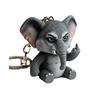 Middle Finger Animal Keychain Wolf Cow Pig Tiger Elephant Shape