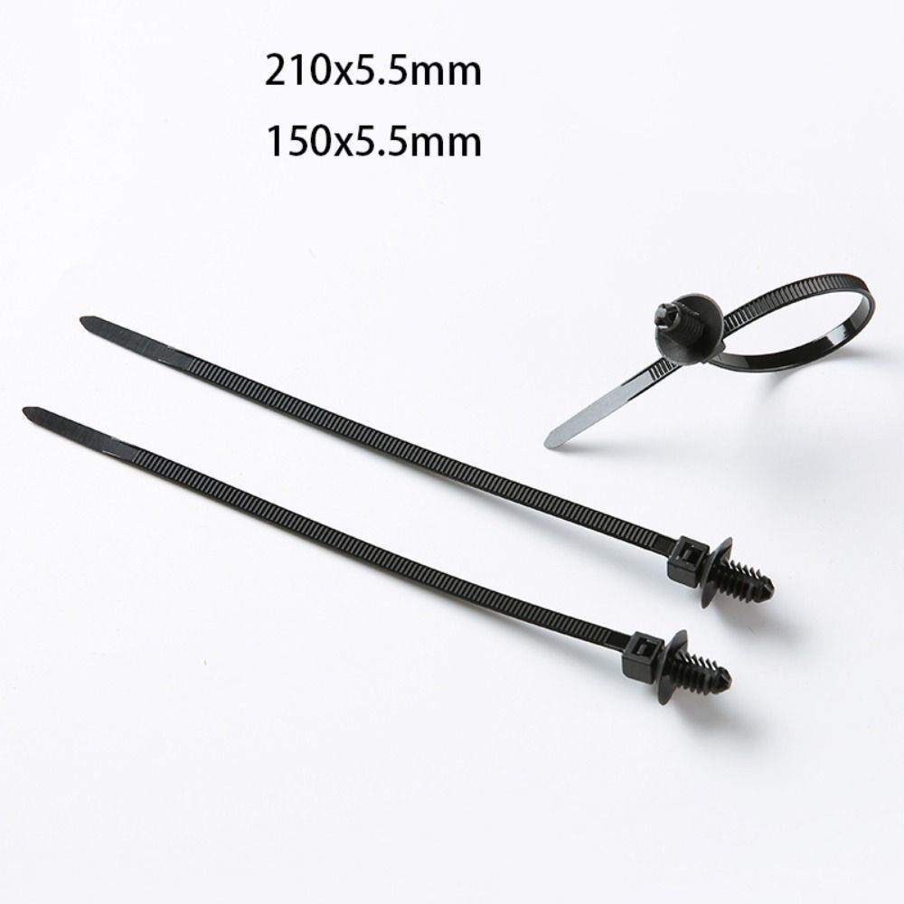 20pcs Self Locking Nylon Cable Ties Fastening Zip Cable Ties Wrap Cable Thread Car Nylon Ties Multifunctional Portable Cable Tie