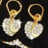 4Pcs/2Pcs Bracelet Necklace Ring Earring Set Suitable For Daily Clothing Matching