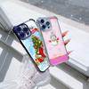 Ae108 Happy New Year Merry Christmas Electroplated TPU Phone Cases for Samsung A20s A54 A12 A14 S23 S24 Ultra A55 A15 S21 Four Corner Protection Cover