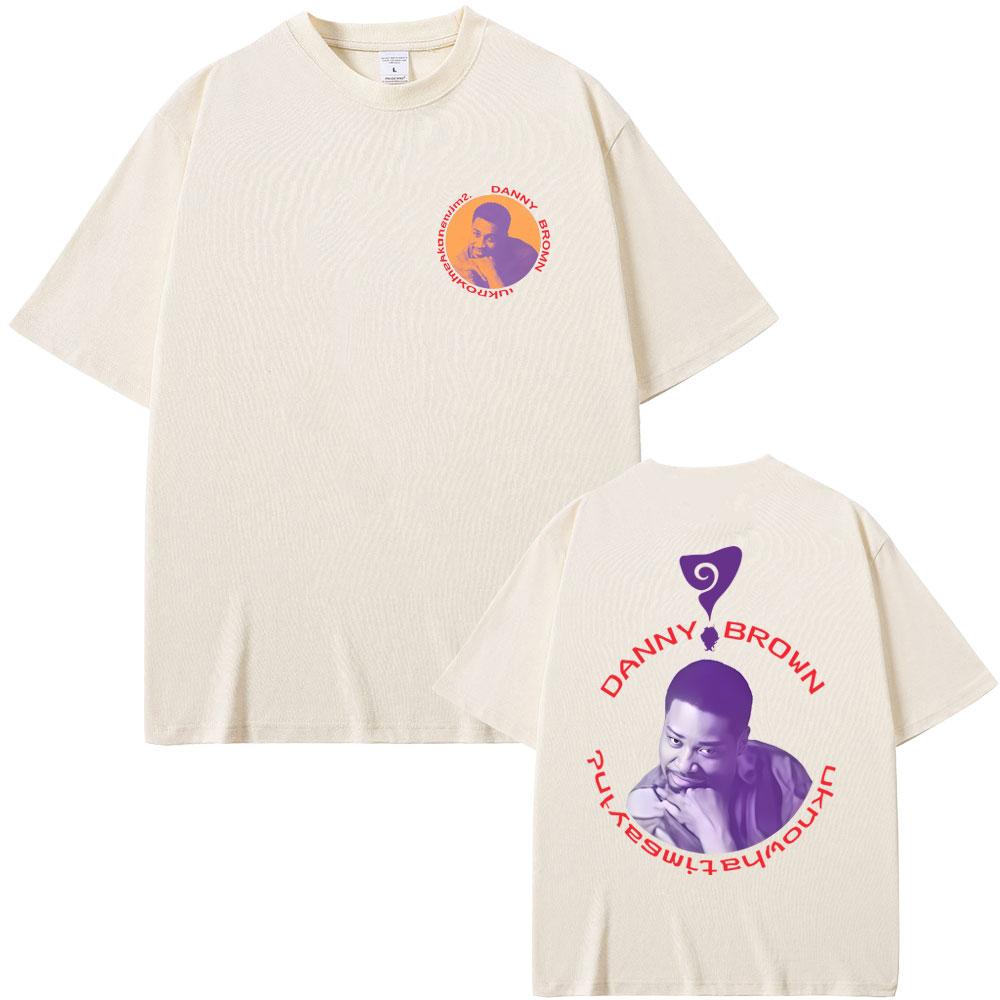 Rapper Danny Brown Uknowhatimsayin Tshirt Quaranta Tour Streetwear Men Women Hip Hop Vintage Oversized Short Sleeve T Shirts