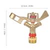 G3 4in 25mm Male Thread Zinc Alloy Irrigation Garden Rocker Arm Sprinkler Nozzle Spray Head