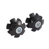 Ahead Steer tubes 28.6mm Bike Headset Star Nuts Fastening Bolts Front Fork Mount Core Fangled Nut