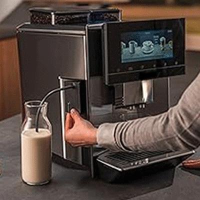 Coffee Machine Milk Container Adapter with Suction Hose Milk Frother Replacement for Automatic Coffee Maker
