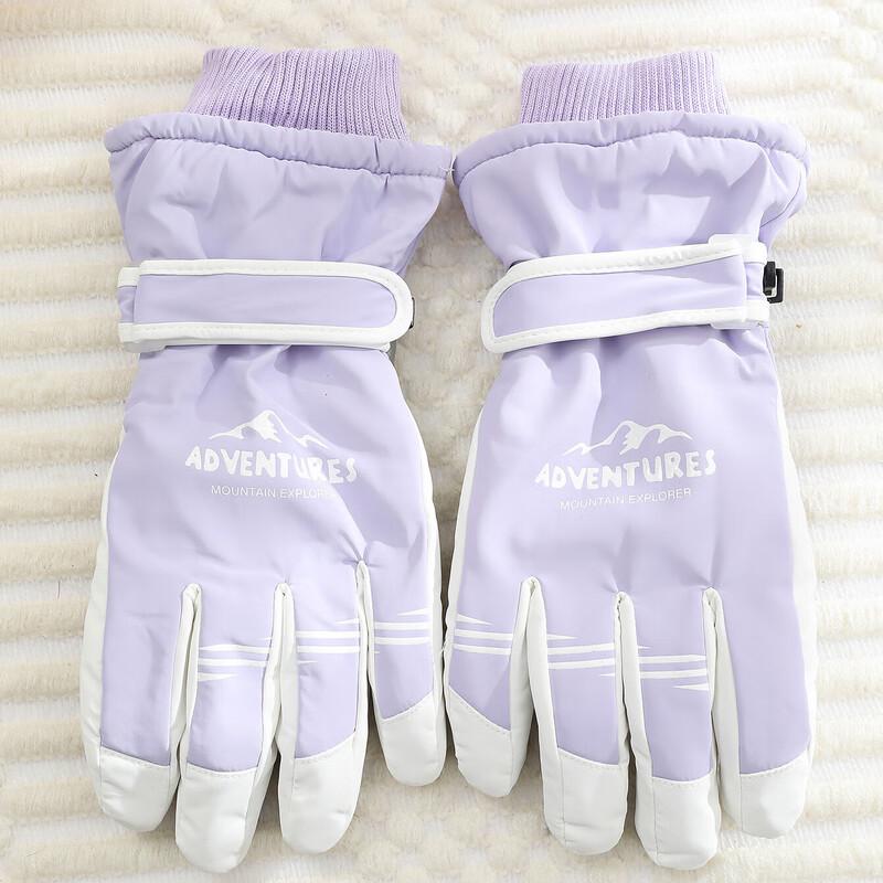 Thick Winter Waterproof Ski Gloves