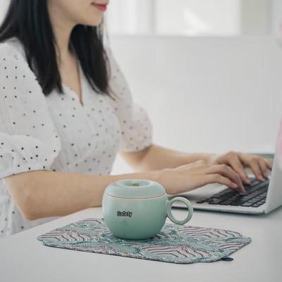 Wanqiantang Apple-Shaped Ceramic Office Mug