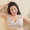 Seamless Large Chest Small Full Cup Bra Anti-sagging Wide Shoulder Strap Pressure Relief Jelly Strip Large Size Bra