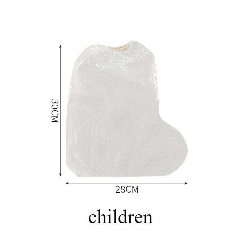

Waterproof Thick Plastic Shoes Cover Disposable Shoe Dust Covers Outdoor Rain Shoe Covers High-Top Boot Cover