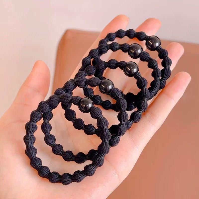 

5 шт. Модные резинки для волос хорошего качества с высокой эластичностью для женщин, девушек, для спорта, для хвоста, аксессуары для волос