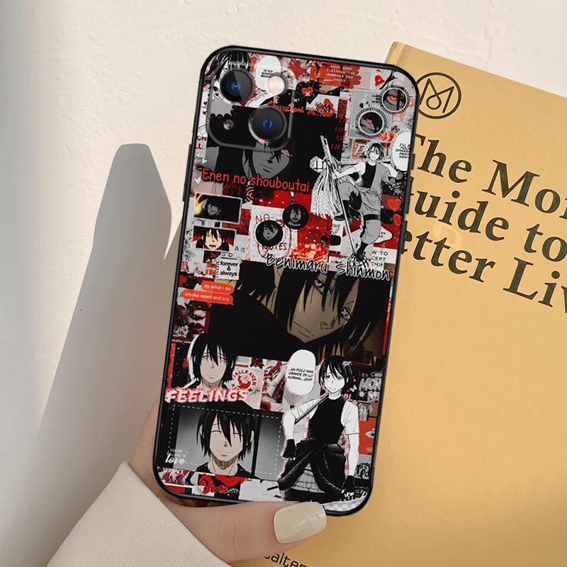 

Чехол для телефона Benimaru Shinmon Fire Force для iPhone 12 11 13 14 Pro Max X XR XS Max 7 8 Plus SE 2020 12 Mini 13 Mini Cover iPhone 6 6s