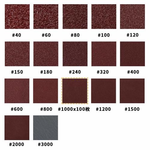 SPEEDWOX Magic Sandpaper #1000, 100 Sheets, 25mm Round, No Holes, for Woodworking, Sanding Discs