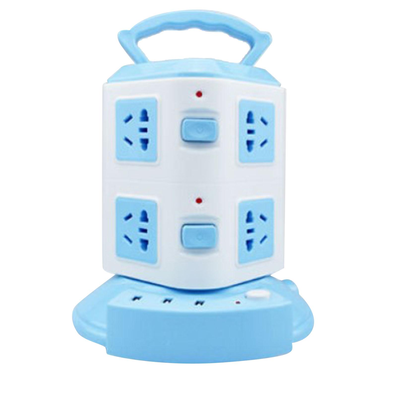 

Power Strip Tower Type Multifunctional Socket Outlet Overload Protection Portable Power Socket with
