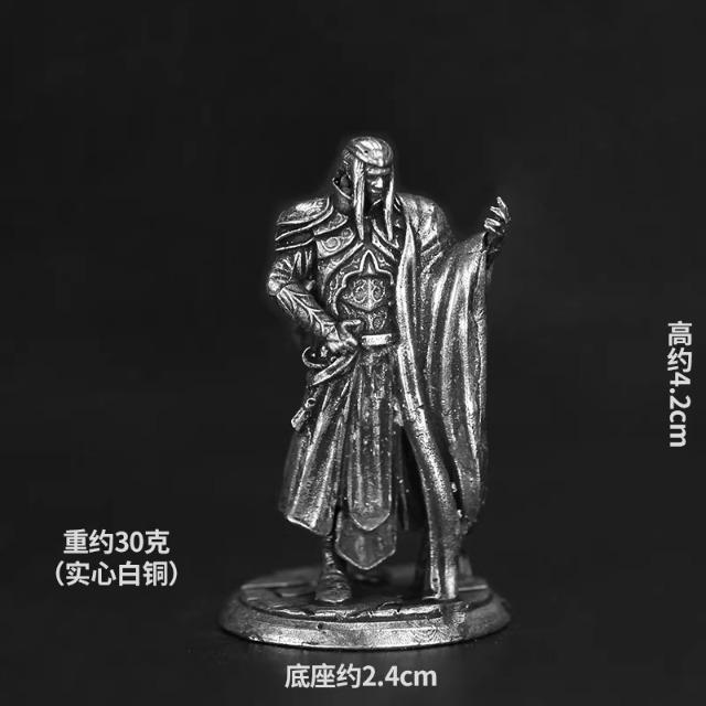 Metal Soldier Action Figure Miniature Board Game Model Desktop Ornament Collection Toy Gift