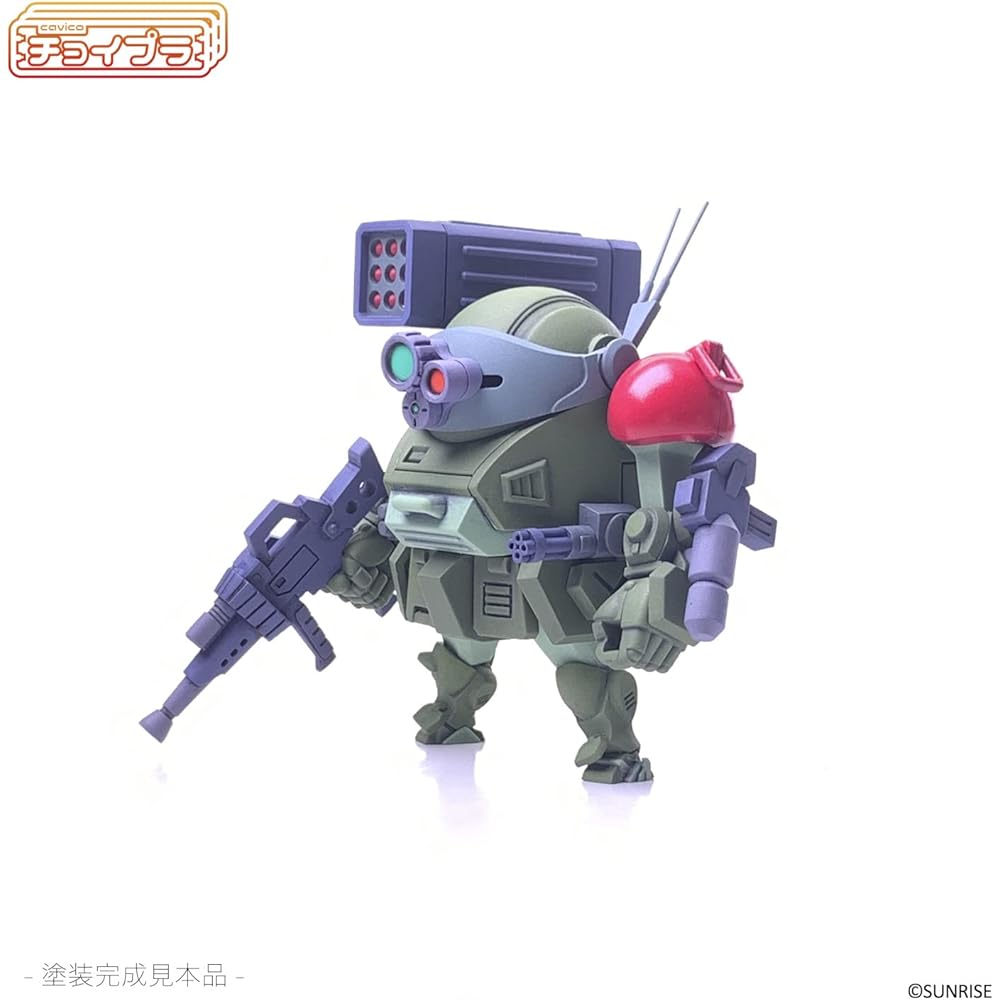 M.I.Molde ChoiPura Series Scopedog Red Shoulder Custom Plastic Model 45mm Non-Scale Collectible Figure