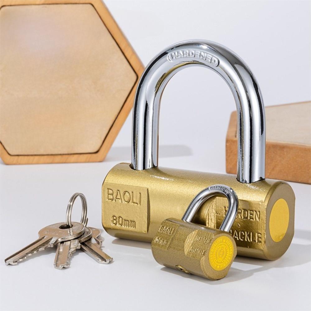 Waterproof Heavy Duty Padlock Rust Proof Anti-theft Padlock Outdoor Gym Dormitory Cabinet Door