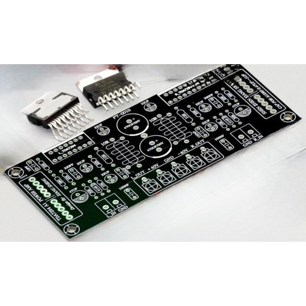 TDA7294 DIY Audio Kit 200W Audio Power Board Dual Channel HIFI PCB Parts Supports DC +-24V To +-40V Power Supply